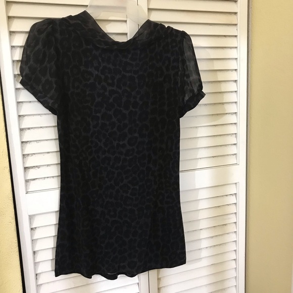 New York and Co ,Leopard print , Gray ,small - Picture 3 of 8